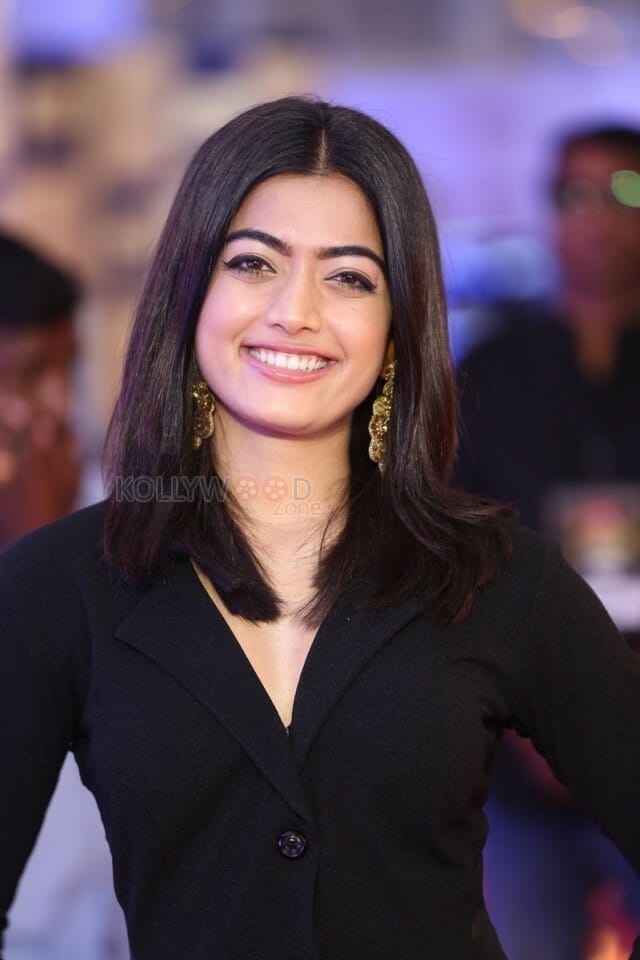 Actress Rashmika Mandanna At Mirchi Music Awards Photos