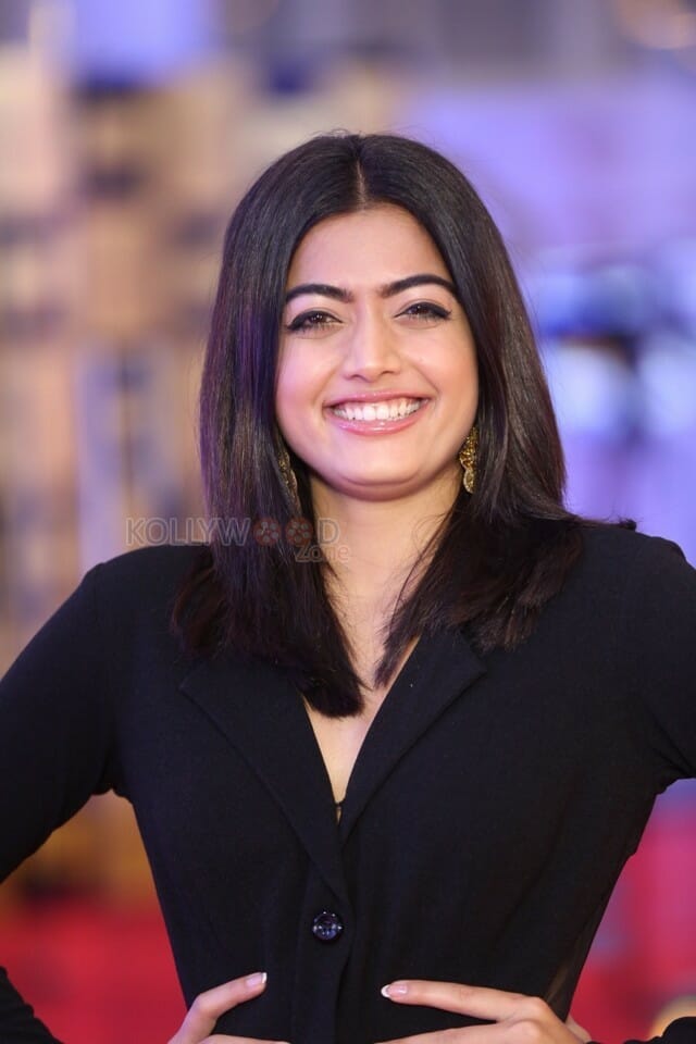 Actress Rashmika Mandanna At Mirchi Music Awards Photos