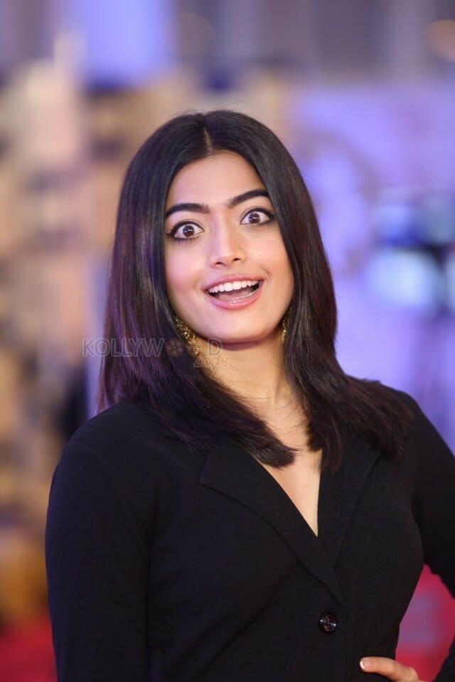 Actress Rashmika Mandanna At Mirchi Music Awards Photos