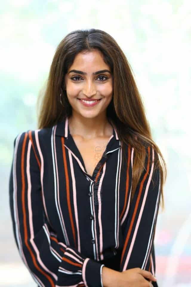 Actress Reba Monica John at FIR Movie Success Meet Photos 27