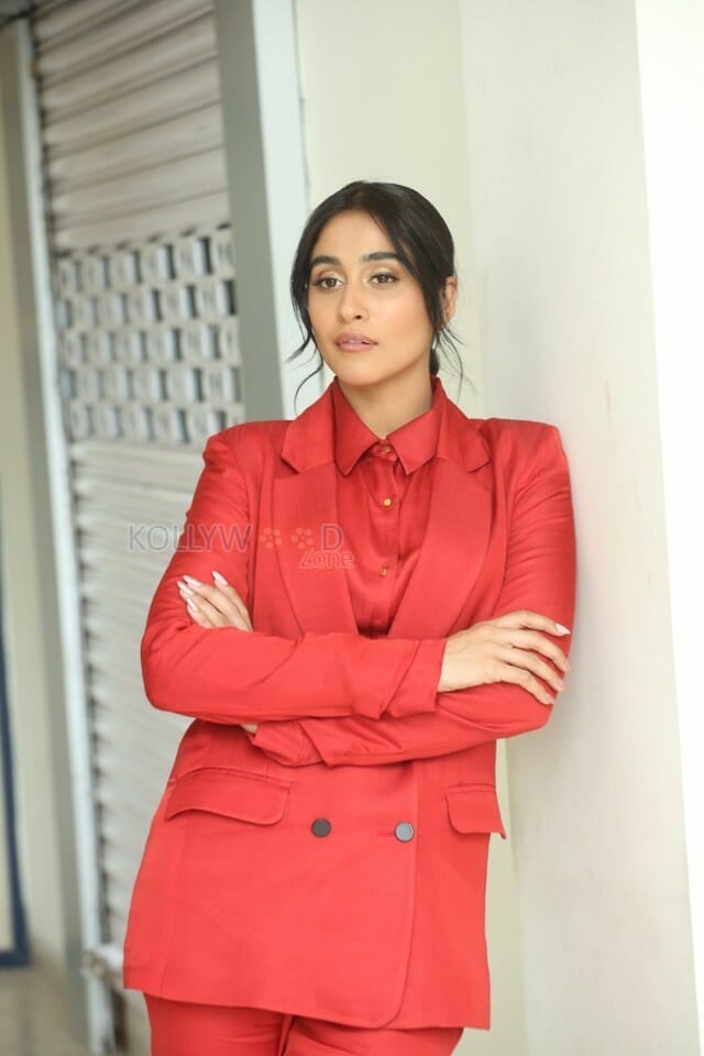 Actress Regina Cassandra At Evaru Movie Interview Photos