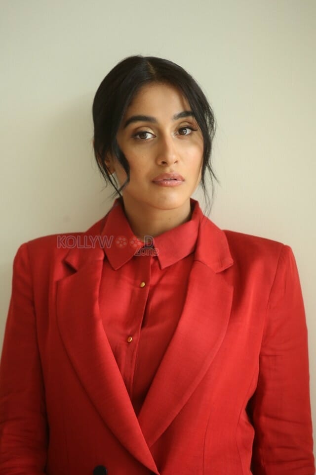 Actress Regina Cassandra At Evaru Movie Interview Photos