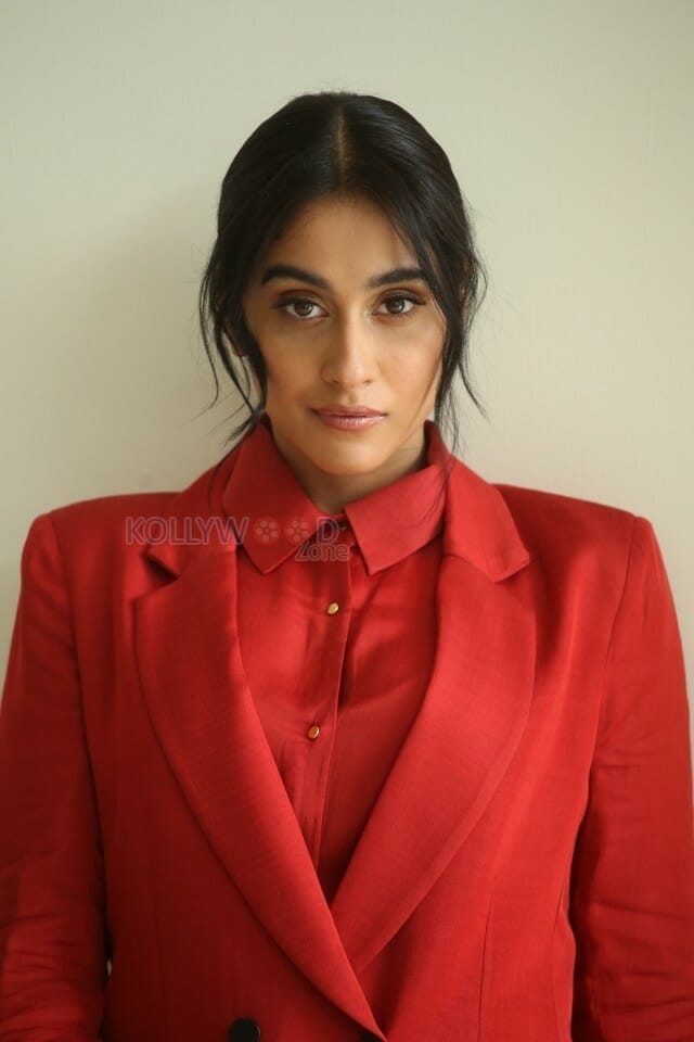 Actress Regina Cassandra At Evaru Movie Interview Photos