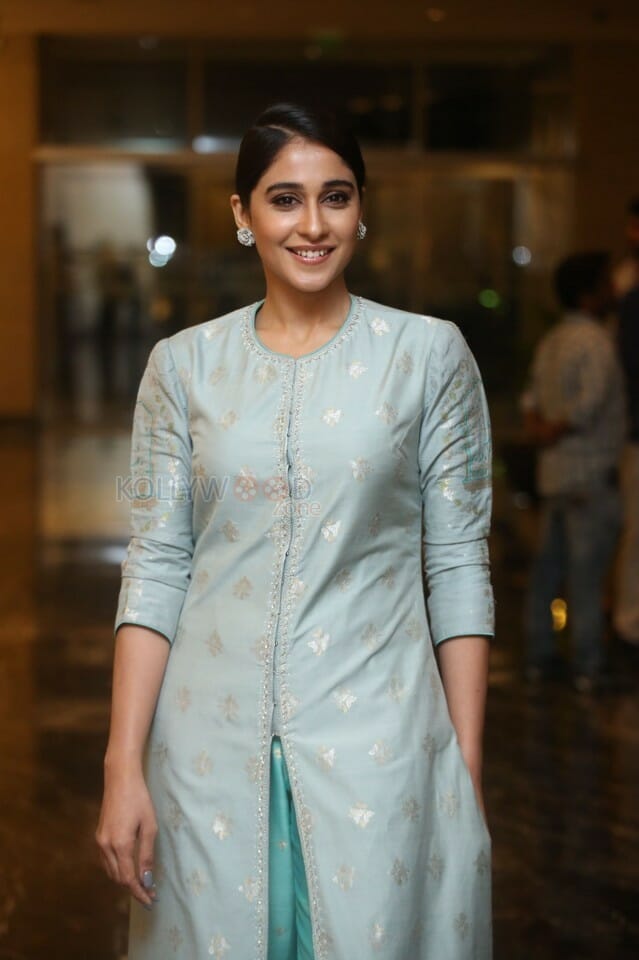 Actress Regina Cassandra At Telugu Cine Rathasarathula Rajotsvam Curtain Raiser Photos