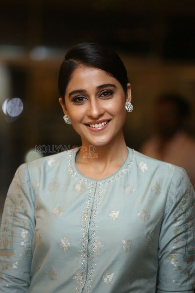 Actress Regina Cassandra At Telugu Cine Rathasarathula Rajotsvam Curtain Raiser Photos