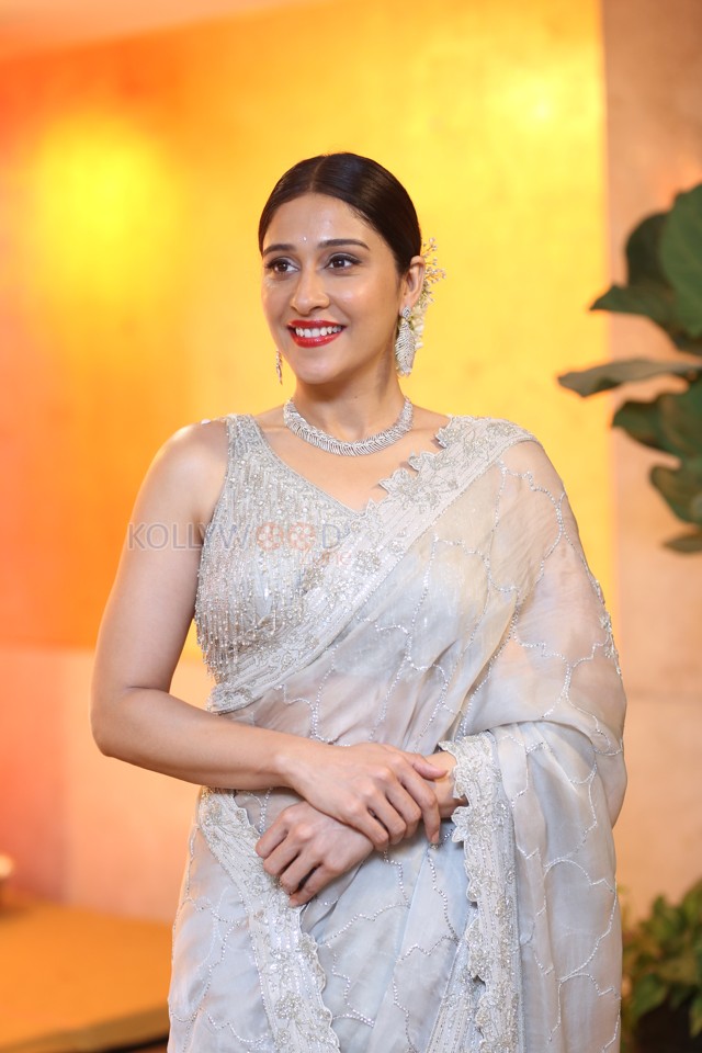 Actress Regina Cassandra at Utsavam Pre Release Event Photos 01