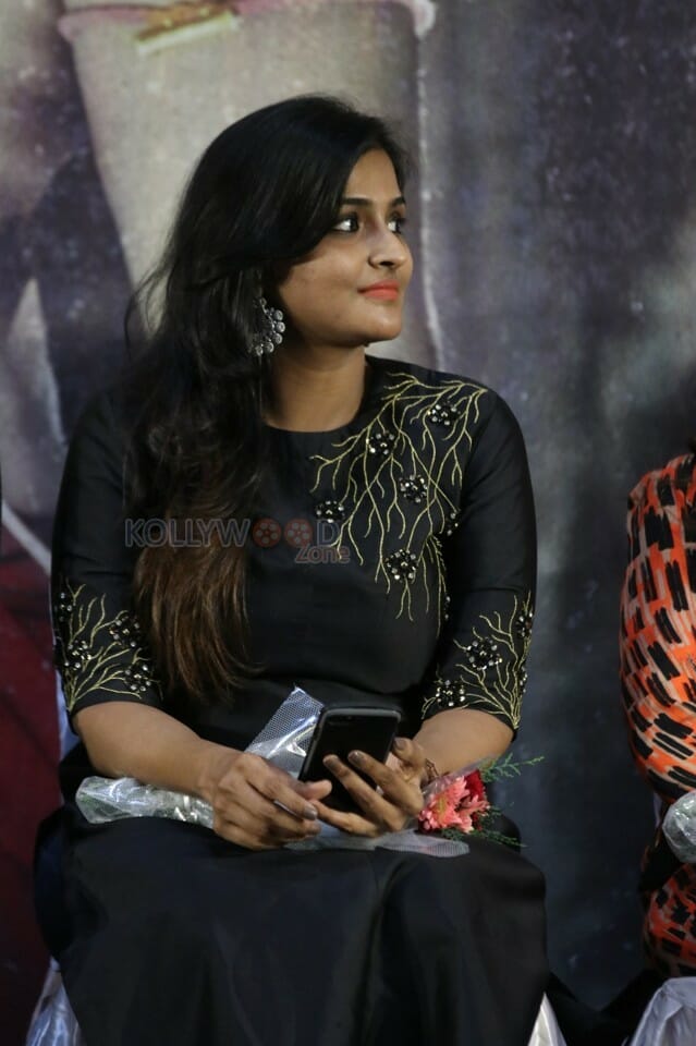 Actress Remya Nambeesan At Seethakaathi Movie Press Meet Pictures