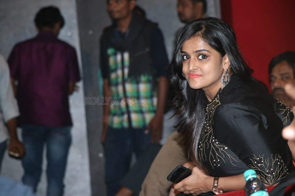 Actress Remya Nambeesan At Seethakaathi Movie Press Meet Pictures