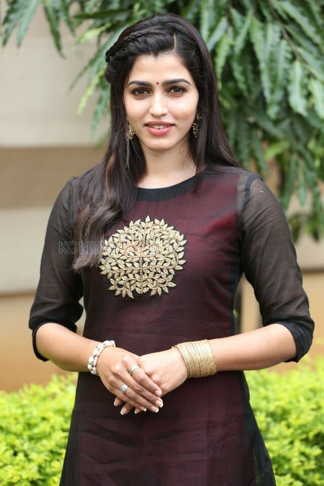 Actress Sai Dhanshika At Meela Movie Press Meet Pictures