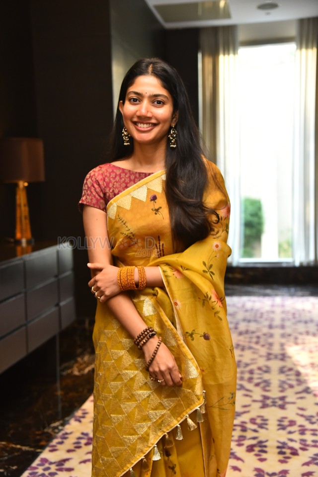 Actress Sai Pallavi at Amaran Success Meet Pictures 02