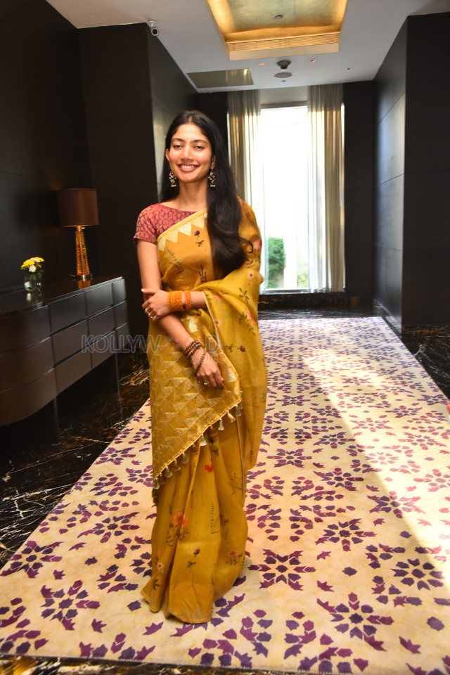 Actress Sai Pallavi at Amaran Success Meet Pictures 03