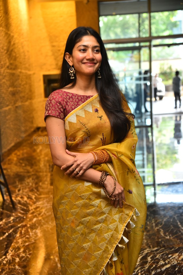 Actress Sai Pallavi at Amaran Success Meet Pictures 04