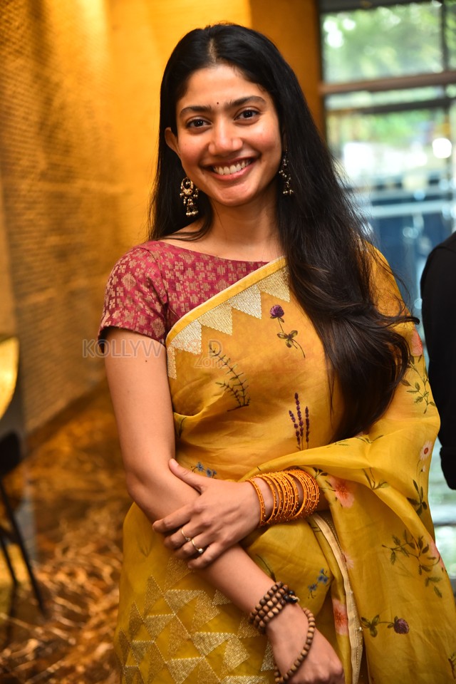 Actress Sai Pallavi at Amaran Success Meet Pictures 05