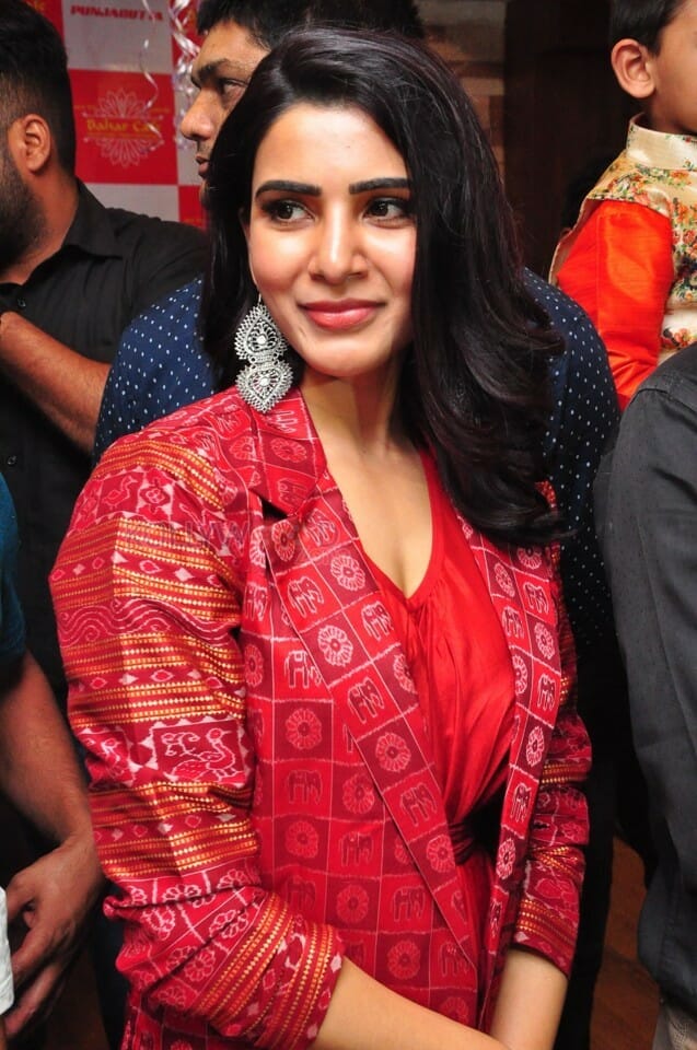 Actress Samantha Akkineni At Bahar Cafe Launch Photos