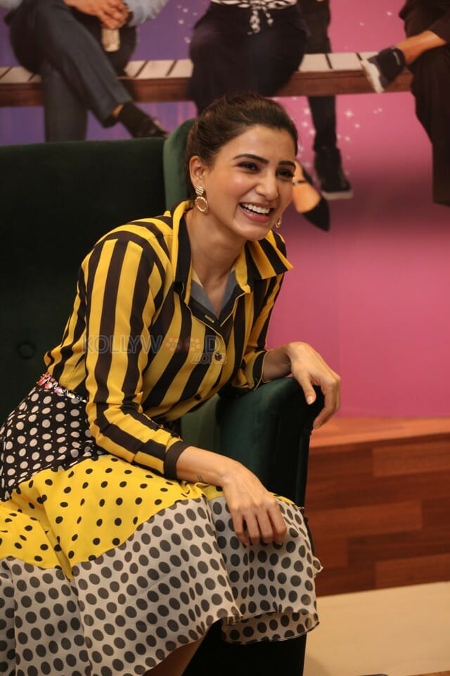 Actress Samantha Akkineni At Oh Baby Interview Pictures