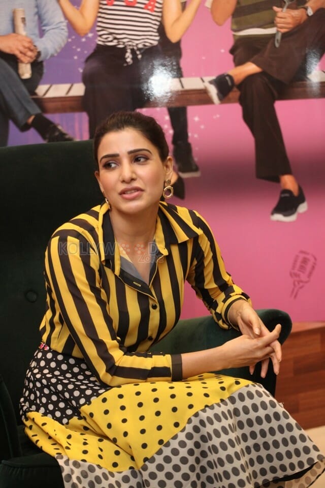 Actress Samantha Akkineni At Oh Baby Interview Pictures