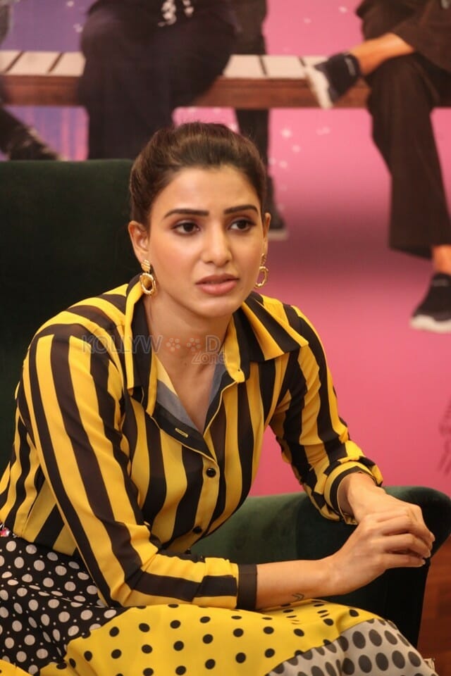 Actress Samantha Akkineni At Oh Baby Interview Pictures