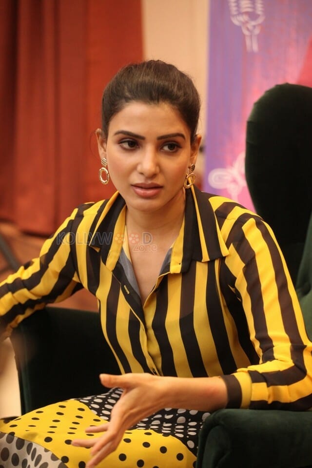 Actress Samantha Akkineni At Oh Baby Interview Pictures