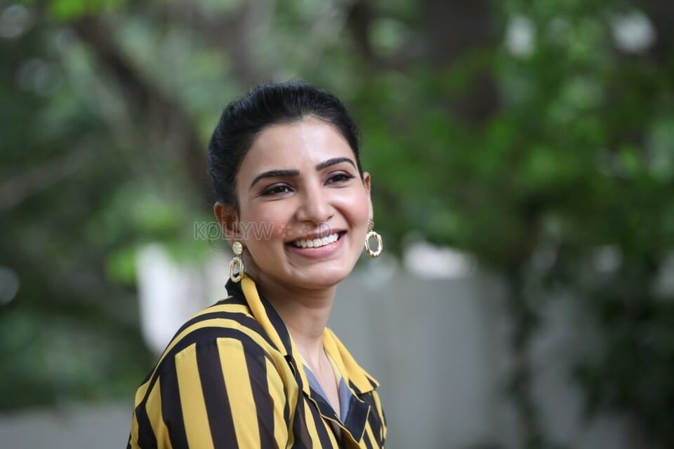 Actress Samantha Akkineni At Oh Baby Interview Pictures