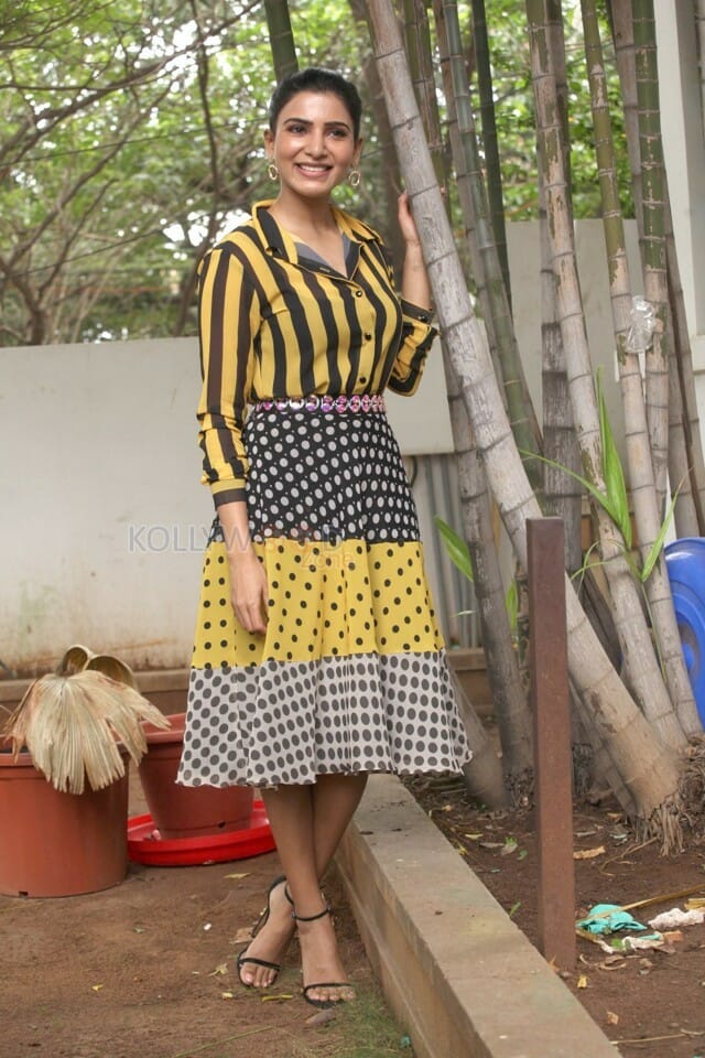 Actress Samantha Akkineni At Oh Baby Interview Pictures