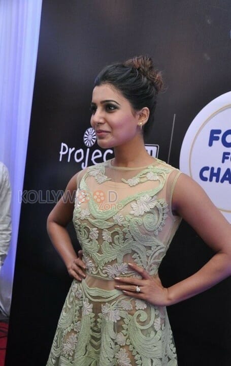 Actress Samantha At Project Charity Event Photos