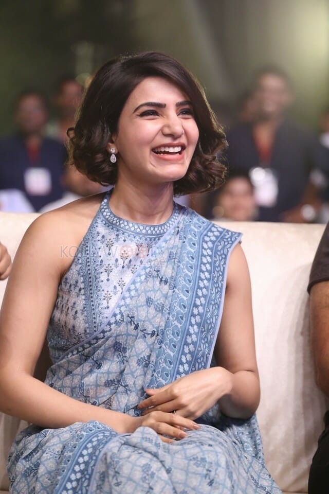 Actress Samantha At Rangasthalam Vijayotsavam Photos