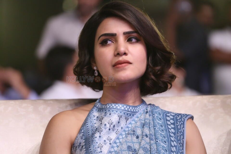 Actress Samantha At Rangasthalam Vijayotsavam Photos