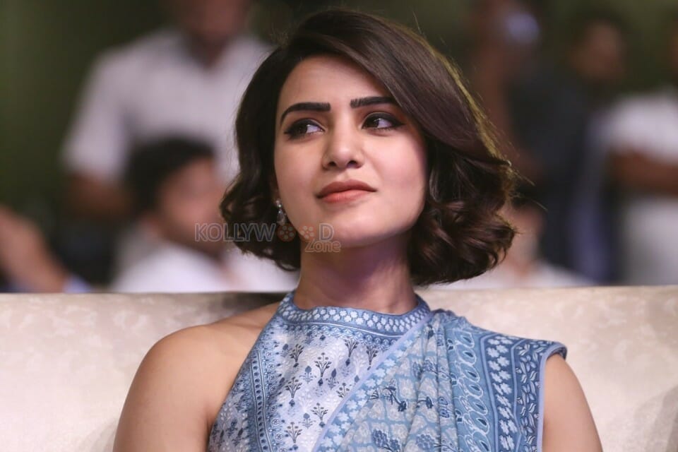 Actress Samantha At Rangasthalam Vijayotsavam Photos