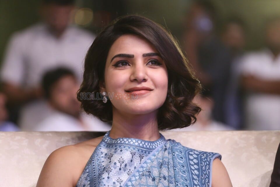 Actress Samantha At Rangasthalam Vijayotsavam Photos