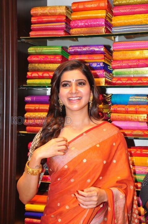 Actress Samantha At South India Shopping Mall Launch Pictures