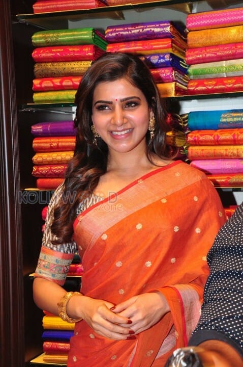 Actress Samantha At South India Shopping Mall Launch Pictures