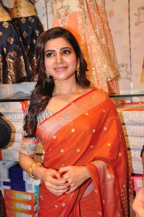 Actress Samantha At South India Shopping Mall Launch Pictures