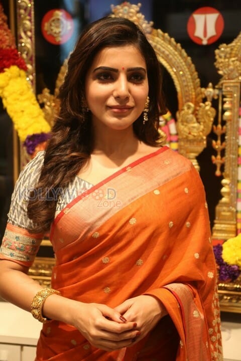 Actress Samantha At South India Shopping Mall Launch Pictures