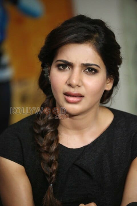 Actress Samantha Press Meet Pictures