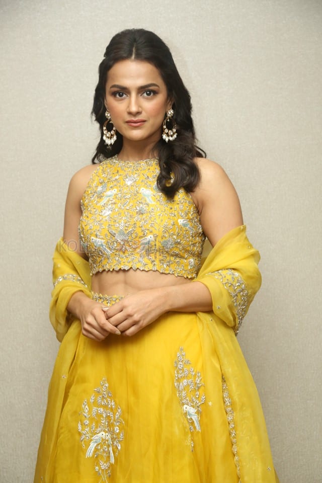 Actress Shraddha Srinath at Daaku Maharaaj Pre Release Event Photos 01