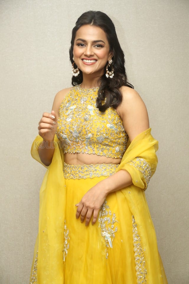 Actress Shraddha Srinath at Daaku Maharaaj Pre Release Event Photos 03