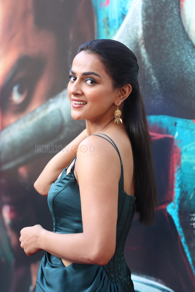 Actress Shraddha Srinath at Mechanic Rocky Trailer Launch Event Photos 07