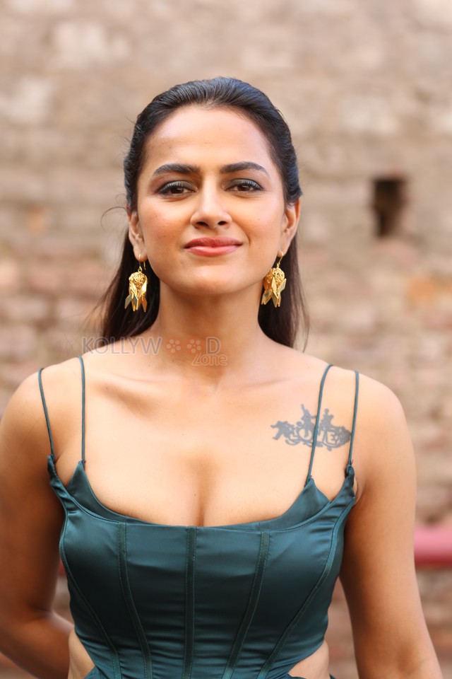 Actress Shraddha Srinath at Mechanic Rocky Trailer Launch Event Photos 22