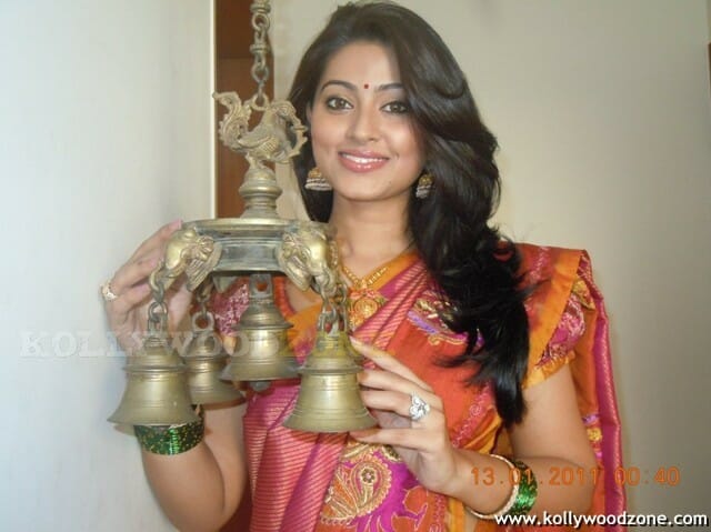 Actress Sneha In Saree Photos