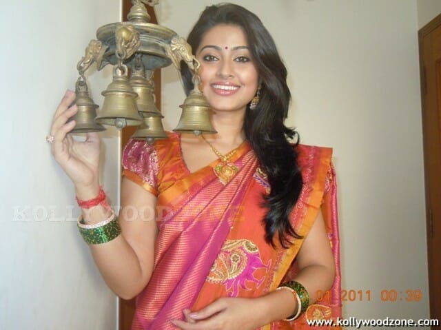 Actress Sneha In Saree Photos