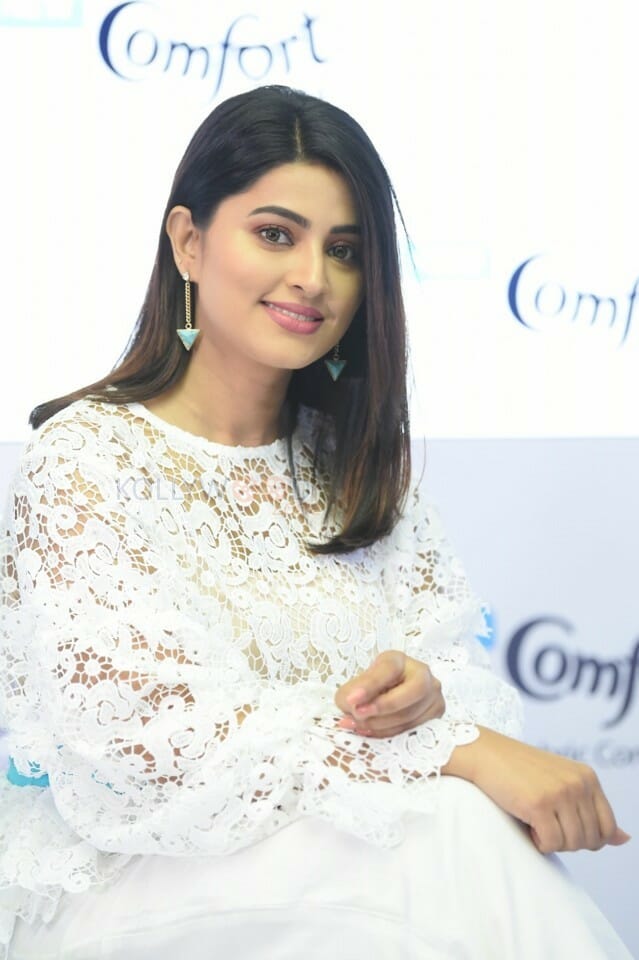 Actress Sneha Launches Comfort Pure Fabric Conditioner Photos