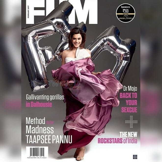 Actress Taapsee Pannu Fhm Magazine Photos