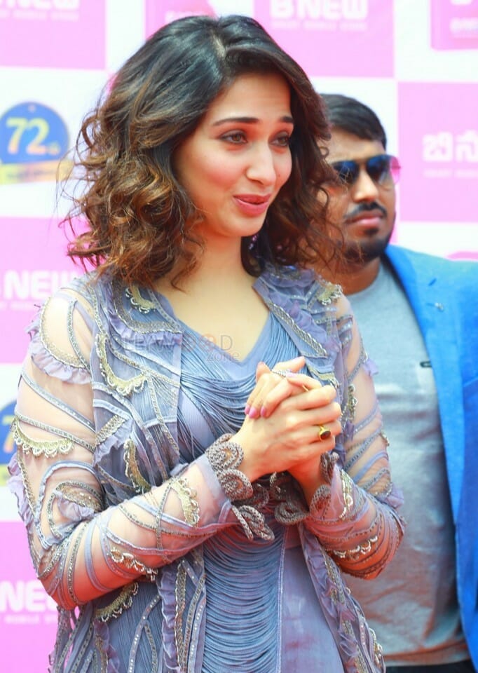 Actress Tamanna At The Launch Of B New Mobile Store At Karimnagar Photos