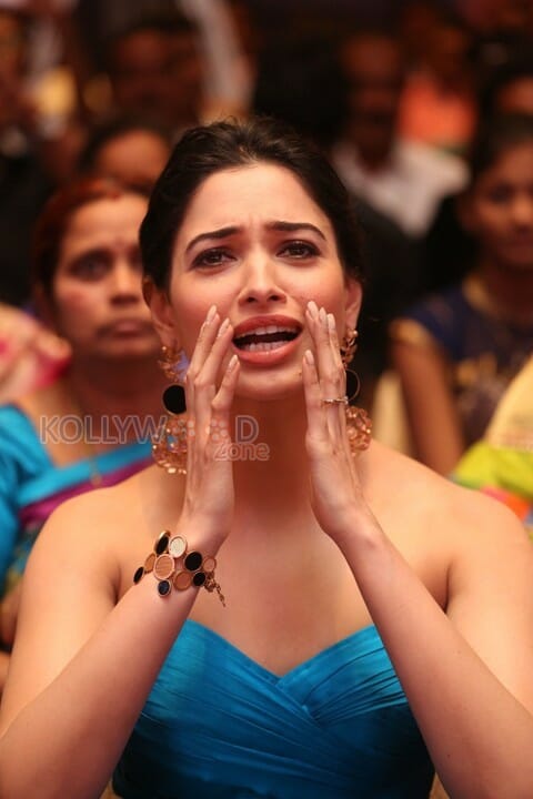 Actress Tamanna Bhatia Sexy At Abhinathri Audio Launch Photos