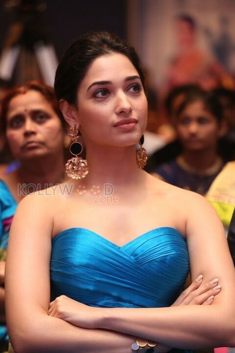 Actress Tamanna Bhatia Sexy At Abhinathri Audio Launch Photos