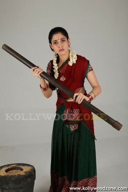 Actress Tamanna In Venghai Movie Photos