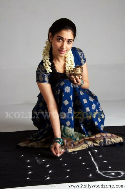 Actress Tamanna In Venghai Movie Photos