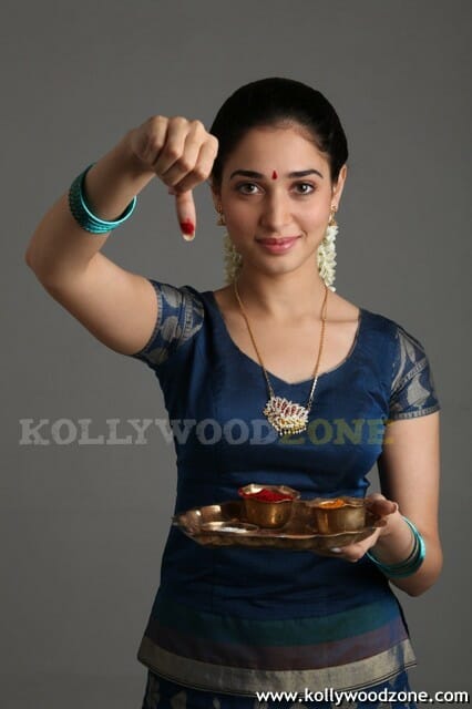 Actress Tamanna In Venghai Movie Photos