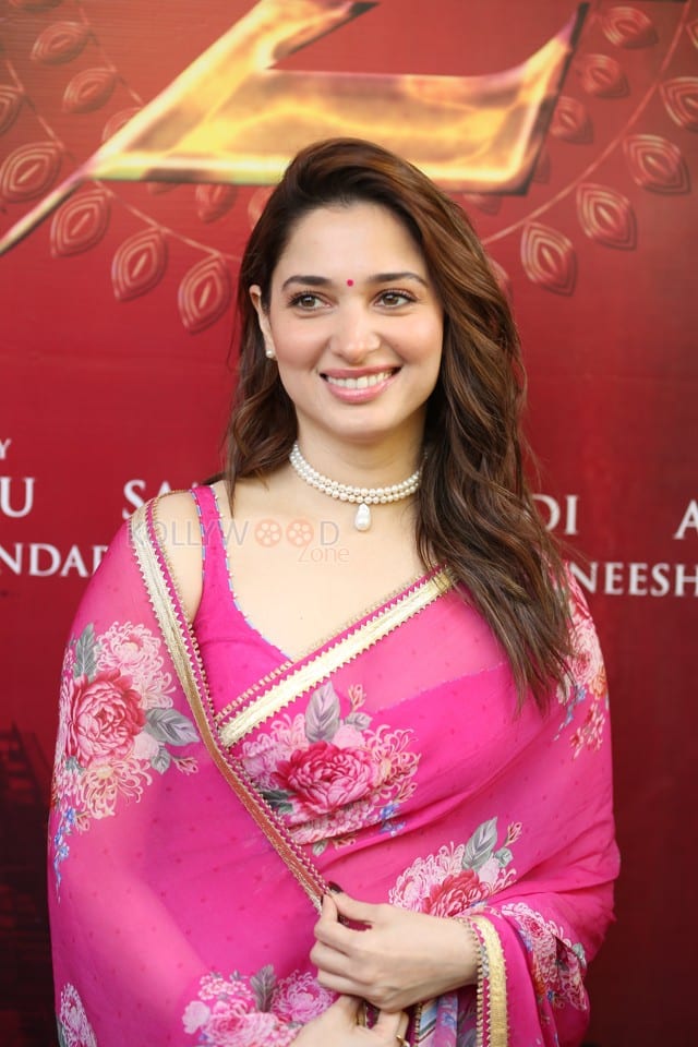 Actress Tamannah Bhatia at Odela 2 Movie Press Meet Pictures 19
