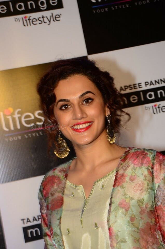 Actress Tapsee As Brand Ambassador For Melange By Lifestyle Photos